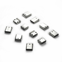 Personalizado macho hembra Micro tipo 2,0 3,0 Usb Pin conector cobre conectado PCB Vertical Smt Mini conector