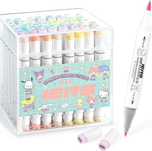Juego de <span class=keywords><strong>Marcadores</strong></span> Acrílicos para Estudiantes y Niños, 120 Colores, Punta Suave, Apilables, Opacos, a Base de Agua, para Dibujo Artístico, Punta de Pincel - Product Image 5