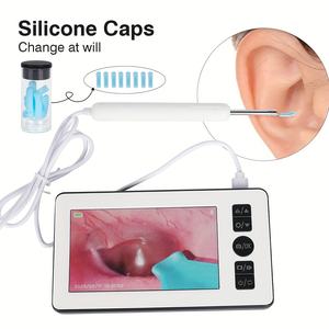 Cámara <span class=keywords><strong>de</strong></span> Oído con Pantalla IPS HD <span class=keywords><strong>de</strong></span> 4 Pulgadas, Herramienta para Remover <span class=keywords><strong>Cera</strong></span> <span class=keywords><strong>de</strong></span> Oído, Admite Tarjeta <span class=keywords><strong>de</strong></span> 32 GB, Admite Grabación <span class=keywords><strong>de</strong></span> Fotos y Vídeos - Product Image 6