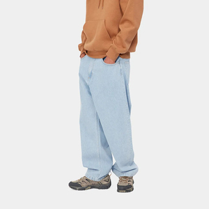 Prix de gros Nouvelle Arrivée Jean Baggy Homme en Denim Solide Respirant Léger avec Logo Personnalisé Toutes Couleurs Disponibles - Product Image 3