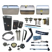 Usine personnalisée nouveau réservoir de carburant en aluminium de haute qualité adapté aux accessoires de camion T5G D7B WG9925550001