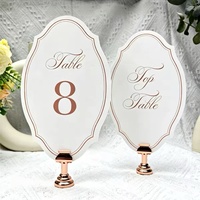 Carte de table personnalisée en papier, forme irrégulière, élégante, pour places réservées, menu de table pour restaurants, hôtels, fêtes