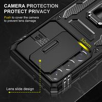 Casing HP Push Window Laris Manis dengan Ring Stand Putar Pelindung untuk Samsung S26 Ultra A17 5G