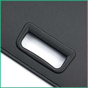 Nouvel arrivage de couverture de chargement rétractable en cuir et fibre de carbone accessoire d'étagère de colis arrière <span class=keywords><strong>Toyota</strong></span> <span class=keywords><strong>RAV4</strong></span> 2009-2013 <span class=keywords><strong>Protection</strong></span> intérieure - Product Image 3