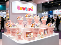 Peluche OEM de haute qualité en tissu doux pour enfants, idéale comme cadeau promotionnel d'entreprise