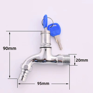 <span class=keywords><strong>Grifo</strong></span> de lavadora de <span class=keywords><strong>agua</strong></span> fría de aleación de zinc <span class=keywords><strong>con</strong></span> cerradura, <span class=keywords><strong>grifo</strong></span> de <span class=keywords><strong>agua</strong></span> de una sola manija <span class=keywords><strong>con</strong></span> llave de bloqueo, <span class=keywords><strong>grifo</strong></span> antirrobo para exteriores - Product Image 6