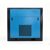 Compresseur d'air à vis silencieux 7.5kw 8bar 10bar Compresseur d'air à vis à entraînement direct avec compresseur d'air supérieur CE