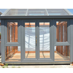 Véranda toute saison, véranda extérieure, serre, maison en verre avec salle à manger, solarium, jardin en verre, <span class=keywords><strong>toit</strong></span> incliné - Product Image 3