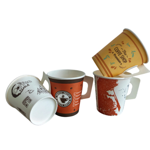 Vaso de Papel Blanco Desechable Personalizable de EAU/EE. UU., con Tapa Antiescaldante para Bebidas Calientes y Frías, Ideal para Café, Leche y Té - Product Image 4