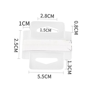 Móc có thể gập lại | Móc PVC tự dính | Móc triển lãm | Móc dính hai mặt | Móc hộp - Product Image 2