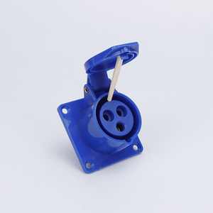 FALIANG 313 IP44 16A Industriesteckdose Wasserdicht Messing 3-polig Blau für Krankenhäuser 220V Verteilung - Product Image 5