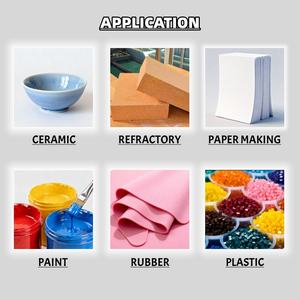 एसिकुलर ग्रेड वोलास्टोनाइट अयस्क पाउडर कच्चा ग्लेज खनिज सिरेमिक फाइबर की कीमत F75 फोरसमैन ब्रांड उच्च शुद्धता सिओ2 55% ग्लास - Product Image 5