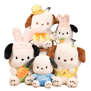 Botu yeni orijinal Sanrio Pochacco peluş oyuncaklar yumuşak bebek sarılma uyku yastığı hediye anime karikatür köpek doldurulmuş hayvan peluş oyuncaklar peluş oyuncaklar