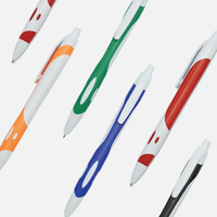 Stylo bille personnalisé avec logo, encre noire 1,0 mm, léger, ABS, coloré, nouveauté, impression UV, pour bureau, école, hôtel