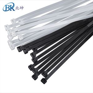 สายรัดเคเบิลไนลอน Bk Beikun 4X200 มม. สีขาว แบบล็อคตัวเอง สำหรับมัดสายไฟ - Product Image 4