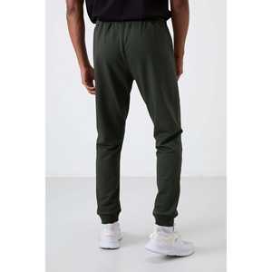 Pantalones Deportivos para Hombre Rory Khaki, Cintura Elástica, Transpirables, Corte Casual, Color Verde - Product Image 1