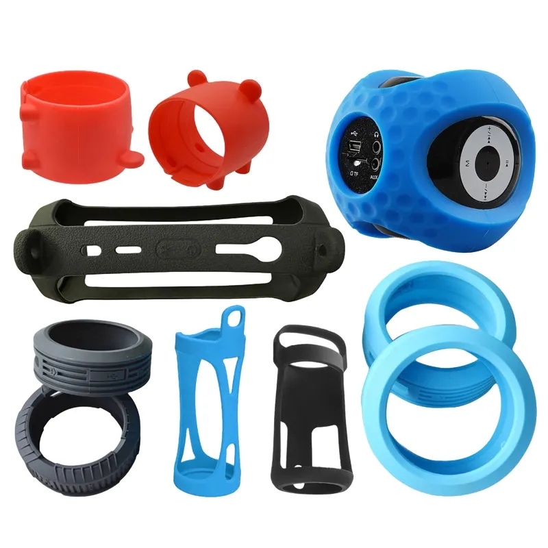 Nbr Rubber Molding Gaskets Ffpm Washer Low Compression Set Fkm Molded Rubber Products Anti-slide Silicone Rubber Plug