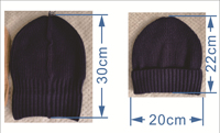 Casquette d'hiver unisexe de haute qualité, design personnalisé OEM, logo brodé, bonnet en acrylique tricoté à revers