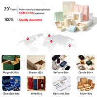 Boîte cadeau rigide à couvercle magnétique personnalisé en gros, boîte d'emballage en papier de luxe pour cosmétiques et bijoux