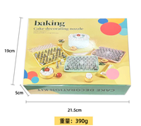 Bestseller 430 Ensemble de 55 douilles à pâtisserie, coffret cadeau haut de gamme, douilles à pâtisserie pour biscuits, douilles à pâtisserie pour gâteaux, douilles à pâtisserie pour crème DIY