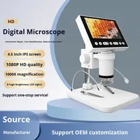 Microscopio Digital 1000X HD USB Portátil Electrónico para Inspección Industrial y Observación Biológica