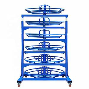 מתקן צינורות הידראולי 6 שכבות לאחסון גלילי צינורות - Product Image 2