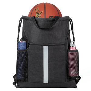 Muestra Gratuita de Mochila Deportiva y de Gimnasio Personalizada de Nailon de Alta Calidad, Forro Oxford Impermeable, Estilo Moderno para Natación y Baloncesto - Product Image 6