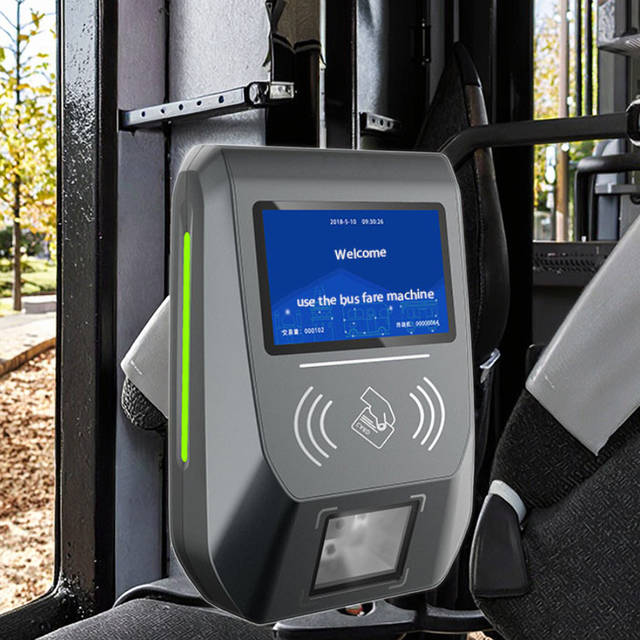Bus Validator 4G NFC Card Barcode QR Code Reader POS Terminal Bus NFC Bus Fare Collection Machine Android POS Hardware in Stock
