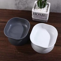 Gamelle grande capacité pour chats et chiens de petite à moyenne taille, anti-renversement, design mignon, pour la protection du cou des animaux