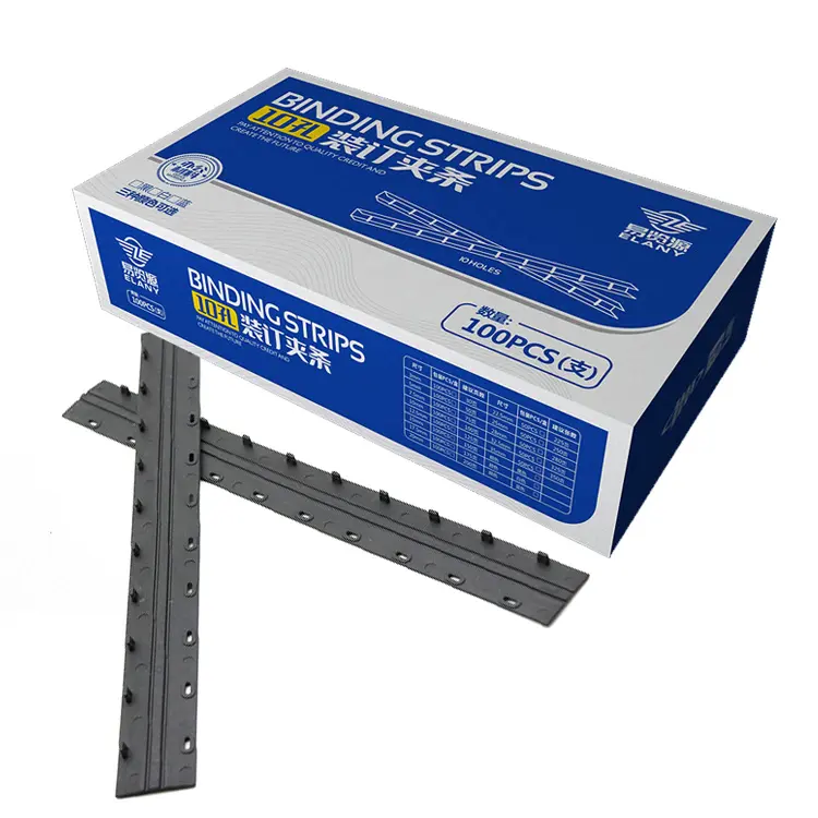 175 Pages Document Binding 10 Holes 17.5mm Pin a4 binding strip supplier By China Manufacturer