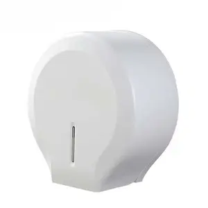 Distributeur de papier essuie-mains Boîte à mouchoirs de salle de bain de haute qualité, distributeur de rouleaux de papier mural, ABS plastique écologique blanc OEM