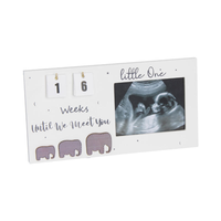 Cadre photo en bois pour les étapes importantes de la naissance du nouveau-né, pour la décoration de la chambre ou du salon, commémorant la croissance du bébé