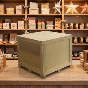 High Quality Custom Logo Eco-Friendly Recyclable Nestable Solid Box Wooden Shipping <b>Crate</b> Overflow Foldable <b>Stackable</b> Vented - Product Image 1