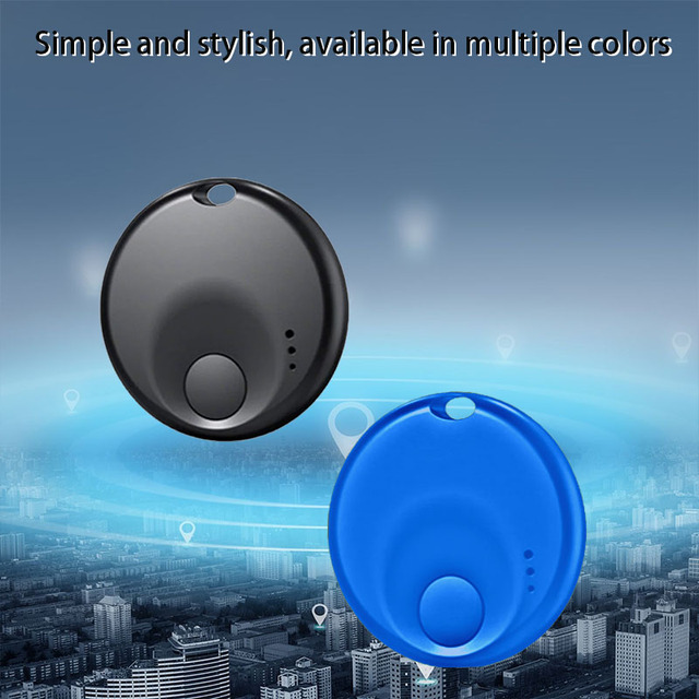 Anti-Lost Tracker 1 Pack [MFi Certified for Find My GPS Locator with Built-in Battery Ultra-Thin Plastic Body] for IOS