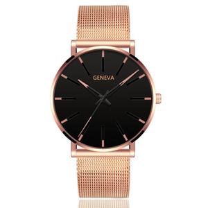 Ultra-thin Mesh Band Men Watch Luxury Fashion Watch Men Business Casual Simple Quartz <b>Clock</b> Stainless Steel Wristwatch Relogio - Product Image 2