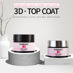 BOMESEL HEMA TPO Vernis Gel Sculptant 3D Transparent Longue Durée Sans Résidu, Couche de Finition, Polymérisation LED, DIY, Style Français et Thaïlandais - Product Image 3