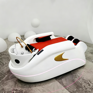 4d Full Body Electric Massage Luxury Hair Washing Head Spa Shampoo Bed With Heating - Product Image 1