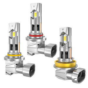 <span class=keywords><strong>Bombillas</strong></span> <span class=keywords><strong>LED</strong></span> para Faros Delanteros Brieyes 2026 Inalámbricas H1 H4 H7 9005, Reemplazo de Halógeno de Tamaño Mini 1:1, 12V 27W 2700LM 6000K, Lámparas Blancas para Automóvil - Product Image 1