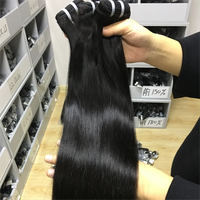 Rambut India Mentah Grosir Sampel Gratis dalam Jumlah Besar 100% Virgin Remy Hair Bundles Panjang 8-42 inci Harga Pabrik Vendor Cina