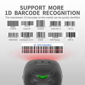 GTCODESTAR 1D Barcode Scanners a laser X-520AT Handheld Barcode Reader com suporte USB Bar Code Scanning Wired Barcode Scan Gun - Product Image 2