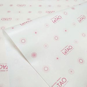 Eco-Friendly Recyclable <b>Wrapping</b> Tissue <b>Paper</b> with Custom Brand Logo Printed for Clothing and Shoe Gift Packaging - Product Image 4
