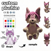 Peluche personnalisée en tissu de coton moelleux, personnage humain Mr Beast, jouet d'été, loutre, ours en peluche, fabricant pour anniversaire