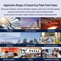 Testeur numérique de point d'éclair fermé SYD-261, conforme à la norme SH/T 0315 pour les industries pétrolières, chimiques et électriques