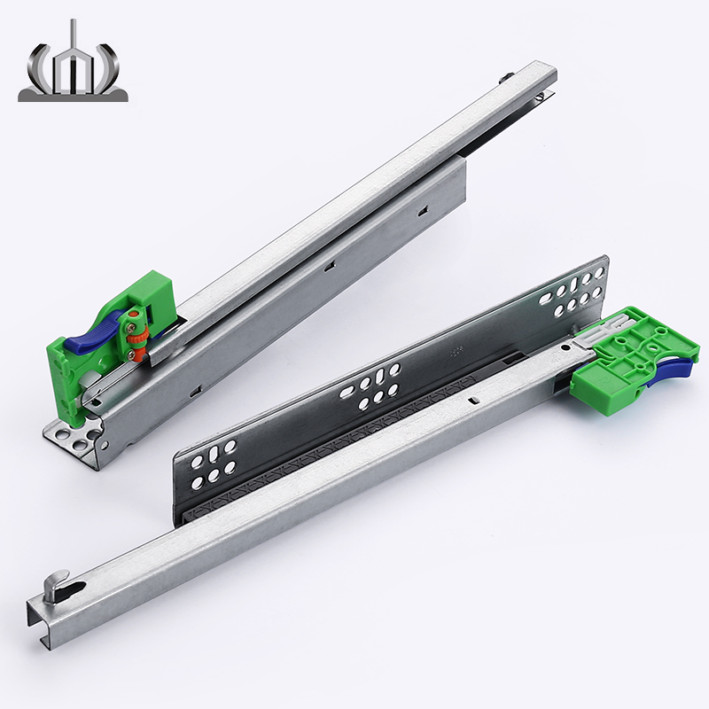 soft closing close undermount side mounted runners half extension drawer slides