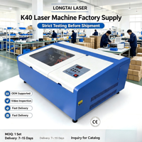 Machine de gravure laser CO2 de bureau 3020, petite machine laser avec système de refroidissement par eau pour acrylique, bois, MDF, cuir
