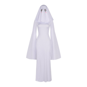 Disfraz de Fantasma Sexy Blanco para Mujer, Vestido de Halloween, Estilo Anime Kyoko - Product Image 5