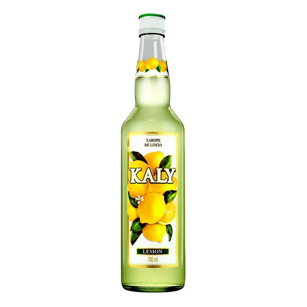 Лимонный фруктовый сироп Kaly, натуральный сицилийский лимонный сок для коктейлей и приготовления пищи