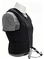 Gilet airbag équestre, veste de sécurité gonflable en nylon pour l'équitation