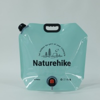 Pochette personnalisée grande capacité sac à eau 5L 10L 15L 20L pochette extérieure portable avec bec verseur de liquide sac à eau potable pliable en plastique