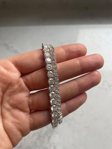 Rinntin SMN Luxuriöse Herren- und Damen-Hip-Hop Iced Out Edelschmuck S925 Silber VVS Moissanit Tennis Halskette in 2mm, 3mm, 4mm, 5mm Stärke - Product Image 4